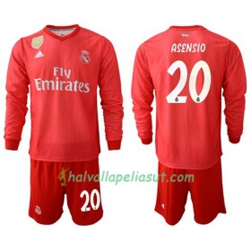 Jalkapallo Pelipaidat Real Madrid Asensio 20 Lasten 3 Paita 2018-2019 Pitkähihainen